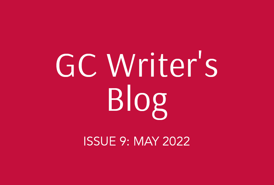 Writer's Blog: Issue 9 Writer's Blog: Issue 9